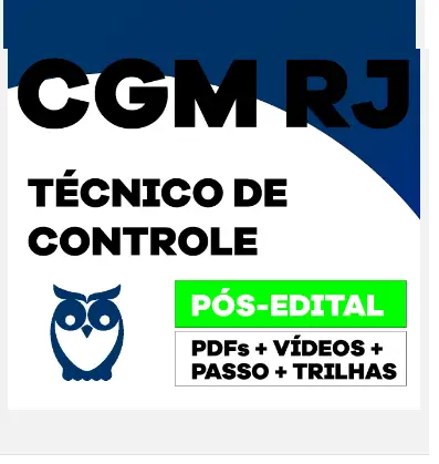 CGM RJ Técnico em Controle Interno Pós-edital 2023 - Rateio Estrategia Rio de Janeiro
