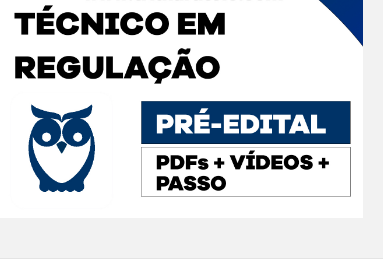 ANVISA Técnico em Regulação 2023 Pré-Edital  - Estrategia