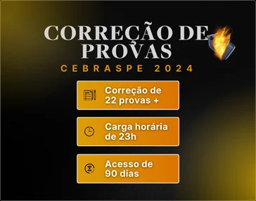 Portugues - Correção de Provas cebraspe 2024 - Cespe Adriana Figueiredo