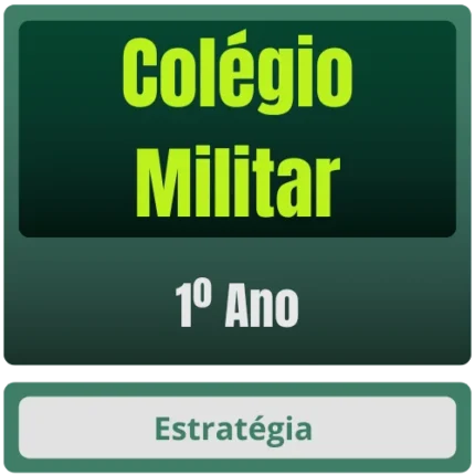 Pacote Colégio Militar – 1º Ano