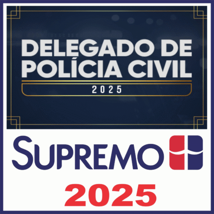 DPC (Delegado de Polícia Civil) Supremo TV 2025 - Rateio Policial PC todos os Estados