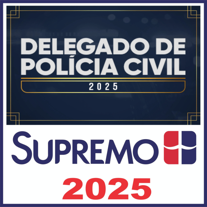 DPC (Delegado de Polícia Civil) Supremo TV 2025 - Rateio Policial PC todos os Estados