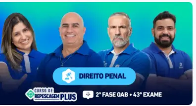 OAB - CEISC - 2025 - 2ª Fase | 43º Exame | Penal | Repescagem