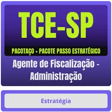 TCE SP Auditor de Controle Externo - Administracao - Pós-edital 2025 Estrategia – Rateio Pos Edital Tribunal Estadual Sao Paulo Fiscal Posedital TCESP Auditor Adm