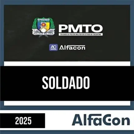 PM TO PÓS-EDITAL 2025 – Soldado – ALFACON - Rateio Pos edital PMTO Tocantins Policia Militar 2025