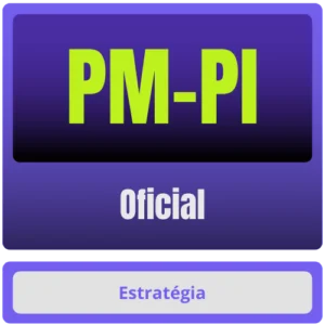 PM-PI (Oficial) Estrategia - Rateio PMPI Policia Militar Piaui PM PI CFO