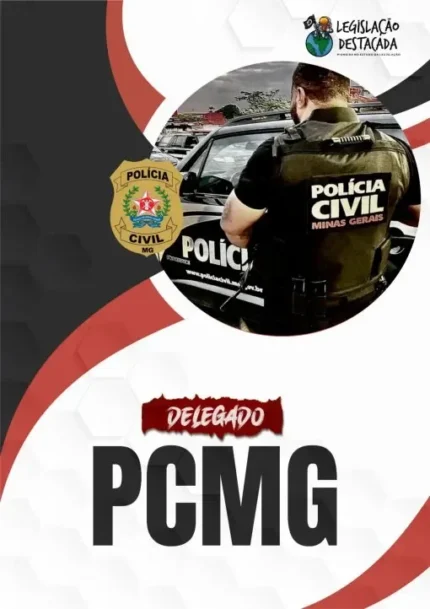 PC MG (Delegado) Legislação Destacada 2025 - PCMG Policia Civil Minas Gerais Delta Policial
