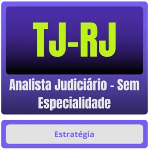 TJ-RJ (Analista Judiciário – Sem Especialidade) Pacote - Estratégia - TJ RJ Rio De Janeiro Tribunal de Justiça