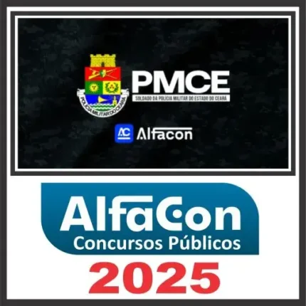 PM CE (Soldado) Pós Edital – Alfacon 2025
