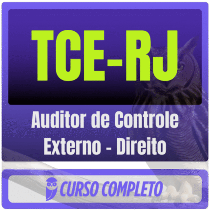 TCE-RJ (Auditor de Controle Externo – Direito) Pacote
