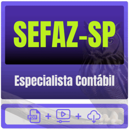 SEFAZ-SP (Especialista Contábil) Pós-Edital – ESTRATÉGIA - 2025