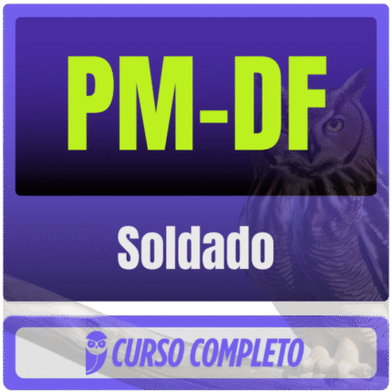 PM DF (Soldado) Pacote Completo - ESTRATÉGIA - 2025 - RATEIO PMDF POLICIA MILITAR DISTRITO FEDERAL