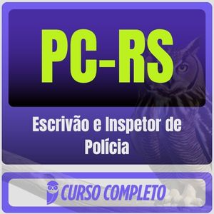 PC RS (Escrivão e Inspetor de Polícia) Pós Edital – 2025 - Estratégia - Rateio Polícia Civil Rio Grande do Sul Pósedital PCRS Agente