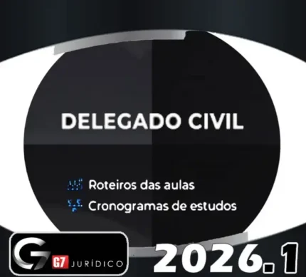 Delegado Civil – G7 2026 – Curso Anual Regular - Delta Polícia Civil Policial Regular Todos Estados