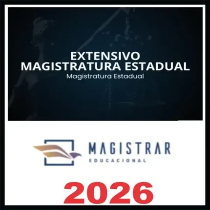 Magistratura Estadual (Extensivo) Magistrar 2026
