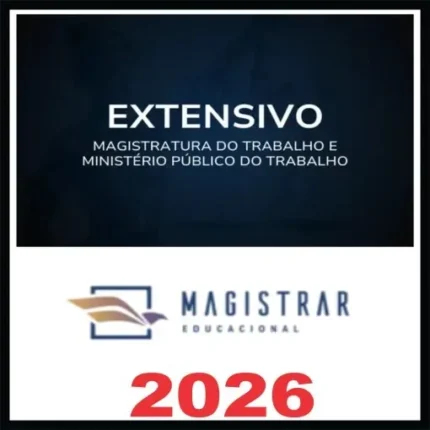 Magistratura do Trabalho e MPT (Extensivo) Magistrar 2026