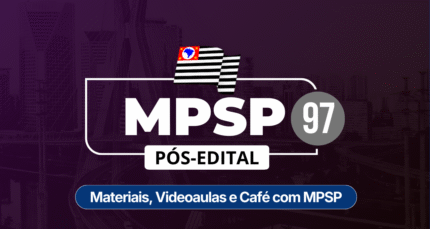 MPSP 97 (Pós-edital) - Mege - Pós Edital - MP SP - Rateio Ministério Público São Paulo Pósedital