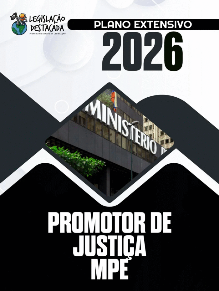 Mistério Público Legislacao Destacada 2026 – Plano Extensivo