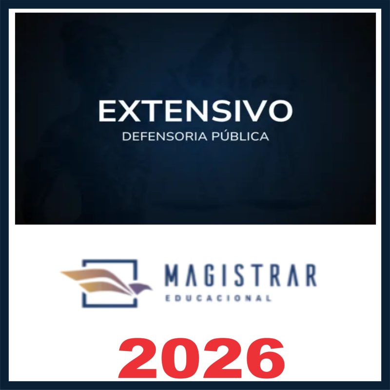 Defensoria Pública (Extensivo) Magistrar 2026