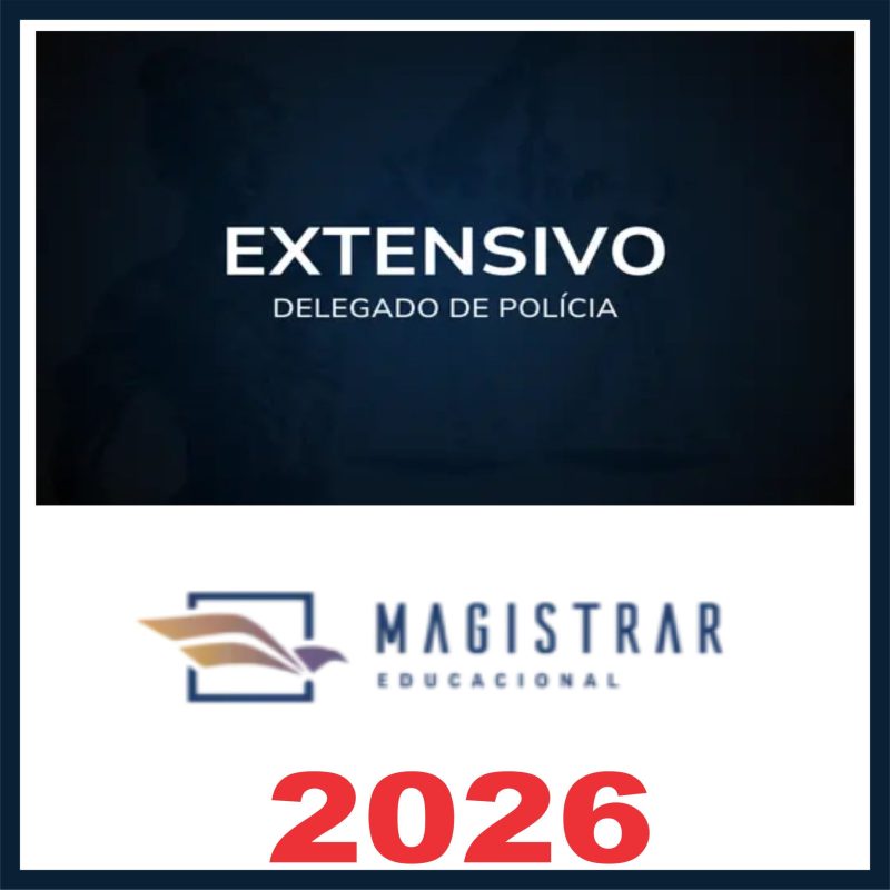 Delegado (Extensivo) Magistrar 2026