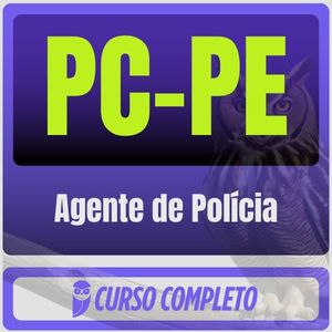 PC PE (Agente de Polícia)- Estratégia – 2026 -Rateio PCPE Policia Civil Pernambuco Policial